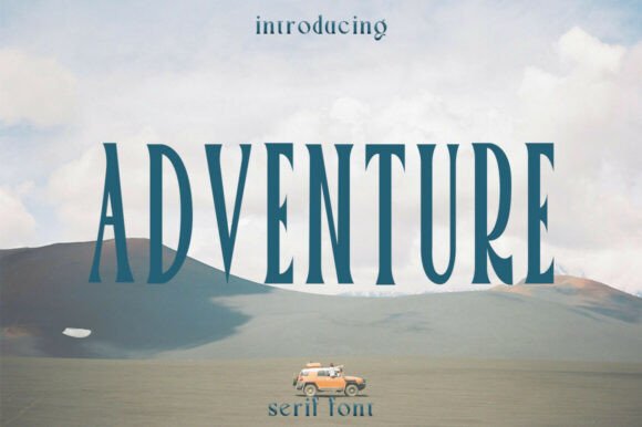 Adventure Font — Classic Serif Style for Bold Designs