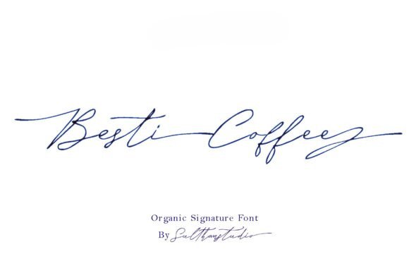 Besti Cofee — A Handwritten Font That Feels Alive
