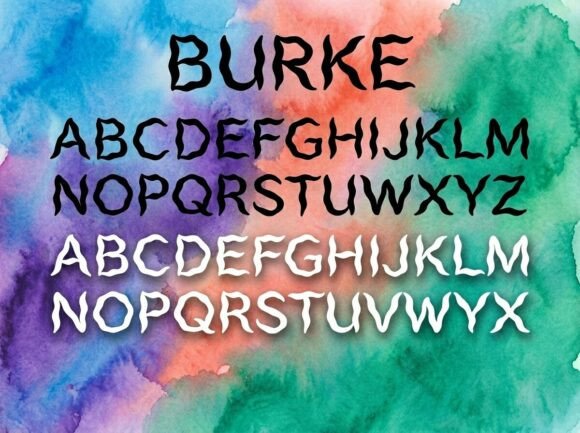 Burke Font: Ride the Creative Wave With Bold Style