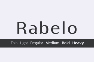 Rabelo Bold: A Premium Serif Typeface Worth Exploring